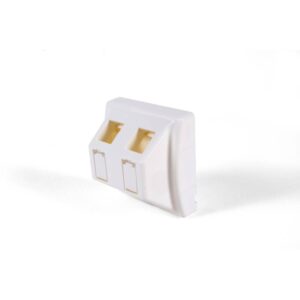 CAIXA DE SUPERFÍCIE 2 SAÍDAS BRANCA LEGRAND