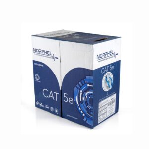 CABO UTP 4PX24 AWG CAT5E AZ NORPHEL