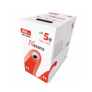 CABO UTP 4PX24 AWG CAT5E PRETO NEXANS CX 305M