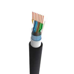 CABO UTP 4PX24 AWG CAT5E DUPLA CAPA BLINDADO USO EXT