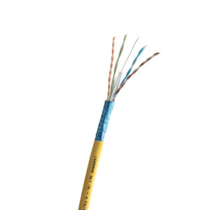 CABO UTP CAT6A LSZH BLINDADO AMARELO LEGRAND BOB 500M
