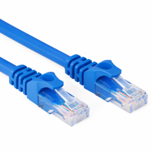Patch Cord RJ45 Cat5E 0,5m Azul