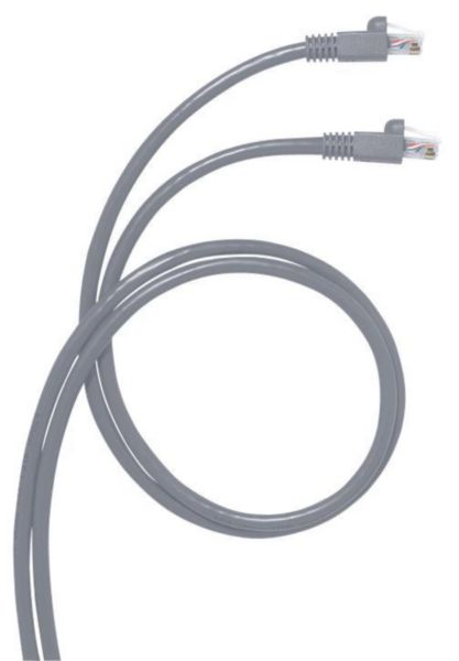 Patch Cord RJ45 Cat5e 3,0m Cinza Legrand