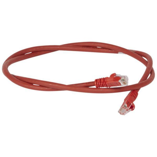 Patch Cord RJ45 Cat5e 3,0m Vermelho Legrand