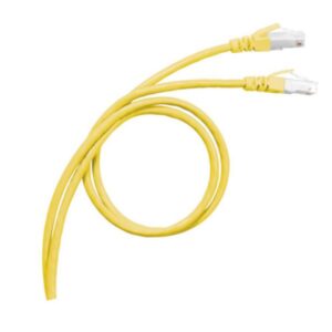 Patch Cord RJ45 Cat6a 1,0m Amarelo Legrand